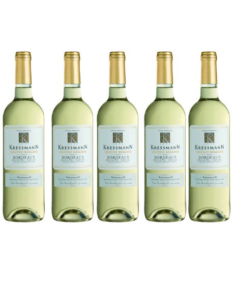 Wino Promocyjne Kressmann Grande Reserve Bordeaux Demi-Sec 11 % 5+1 Gratis