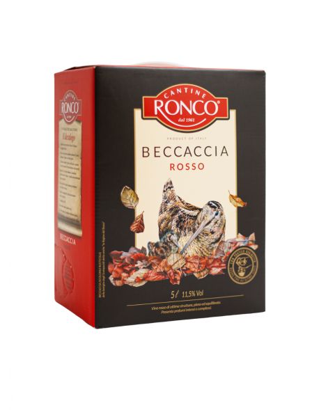 Wino Beccaccia Rosso Karton 5L 11,5 %